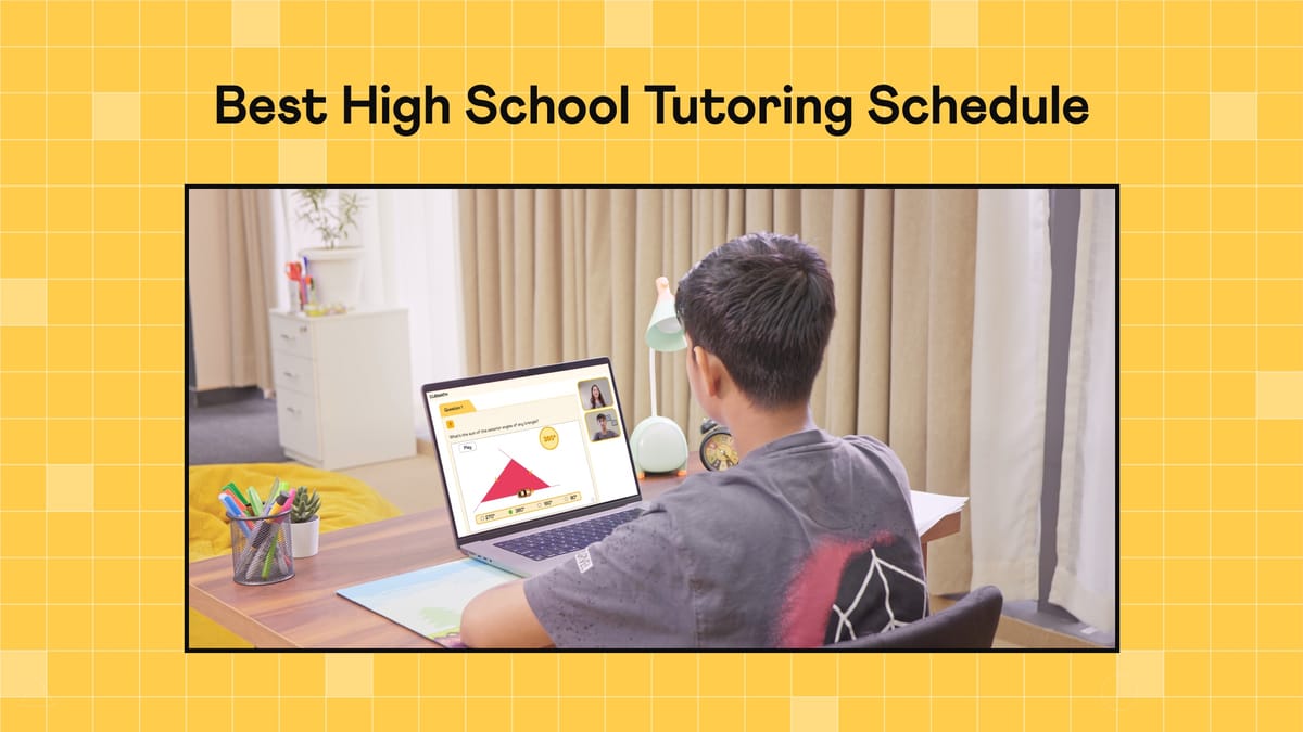 Image showing a Cuemath kid studying online in 1:1 class.