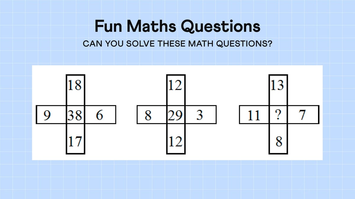 30+ Fun Maths Questions with Answers (2026)
